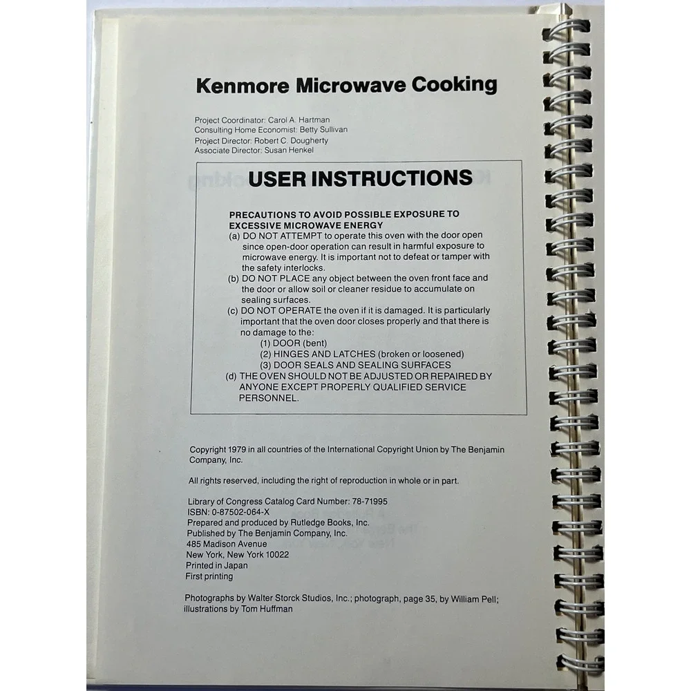 Kenmore vintage 1979